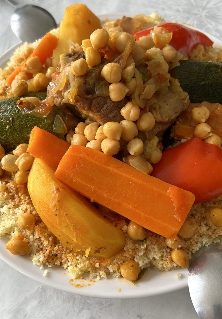 מרק ירקות לקוסקוס כמו של סבתא